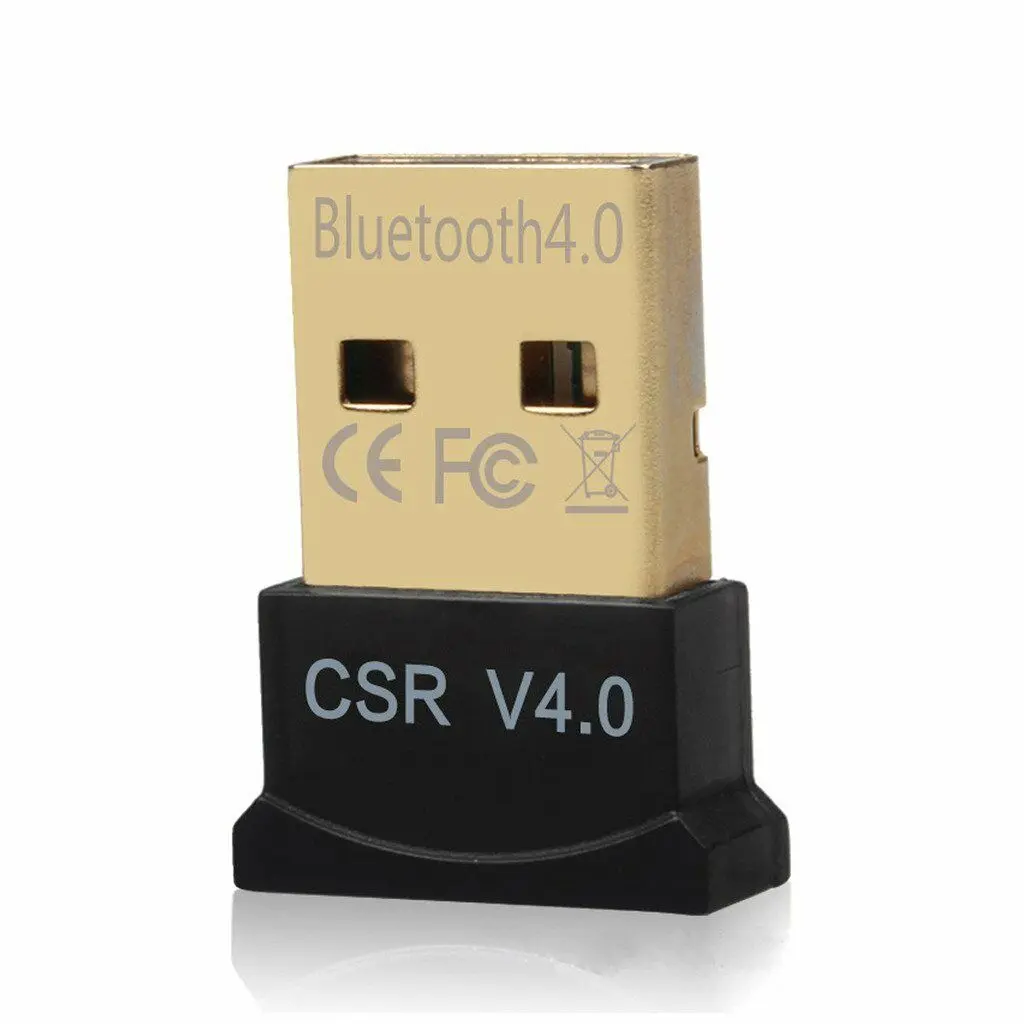 Mini USB Speed Bluetooth CSR 4.0 3.0 Adapter Dongle for Windows 7 8 10 PC Laptop