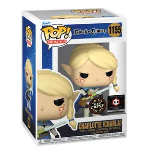 Funko Anime Black Clover CHASE Charlotte (Charla) #1155 [Glows in the Dark] Chalice Collectibles Exclusive