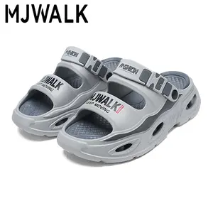 New-design athletic slides for home and outdoor sports, featuring an integrated one-piece molded construction, arch support design, non-slip grip, breathable materials, and easy cleaning