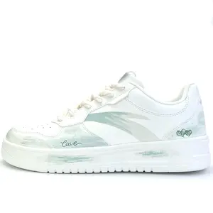 Anta Men's Casual Graffiti Sneakers – Candy-Colored, Lightweight, Durable, Comfortable, Height-Increasing Low-Tops Verifiable, with credentials and supporting global authentication