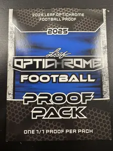 2025 Leaf Optichrome Football Proof Pack 1/1
