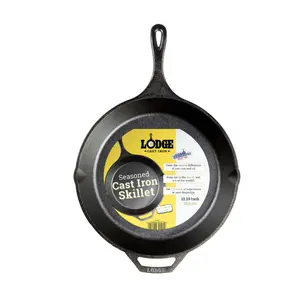 Lodge Cast Iron Seasoned 13.25" Skillet