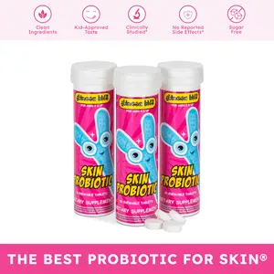 Skinesa Kids Chewables - 90 Day Supply Supplement for Skin Health - Chewable Edible Vitamin Support