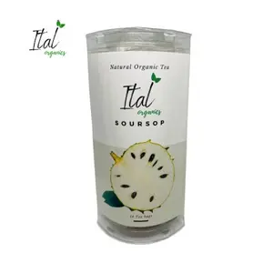 Ital Organics Soursop Tea Natural Beverage Flavor