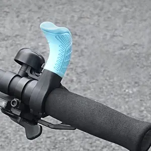 MTB Bicycle Bar Ends Ergonomic Mini Thumb Grips 22.2mm Mountain Bike Handlebar Nylon Inner Bar Cover Cycling Parts