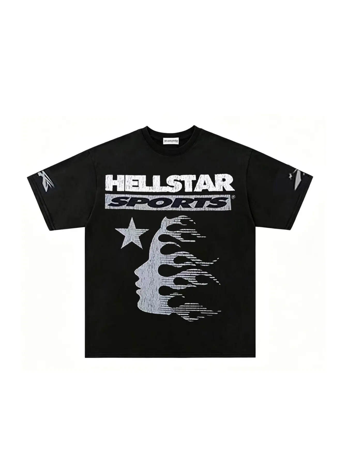Men's Vintage Streetwear T-Shirt, Menswear, Graphic Print, Loose-Fit, Baggy, Oversized, Short Sleeve, Summer Fashion, Casual Sporty Top, Round Neck, Long Length