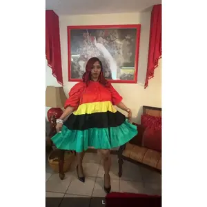 Tri-Color Beauty Dress