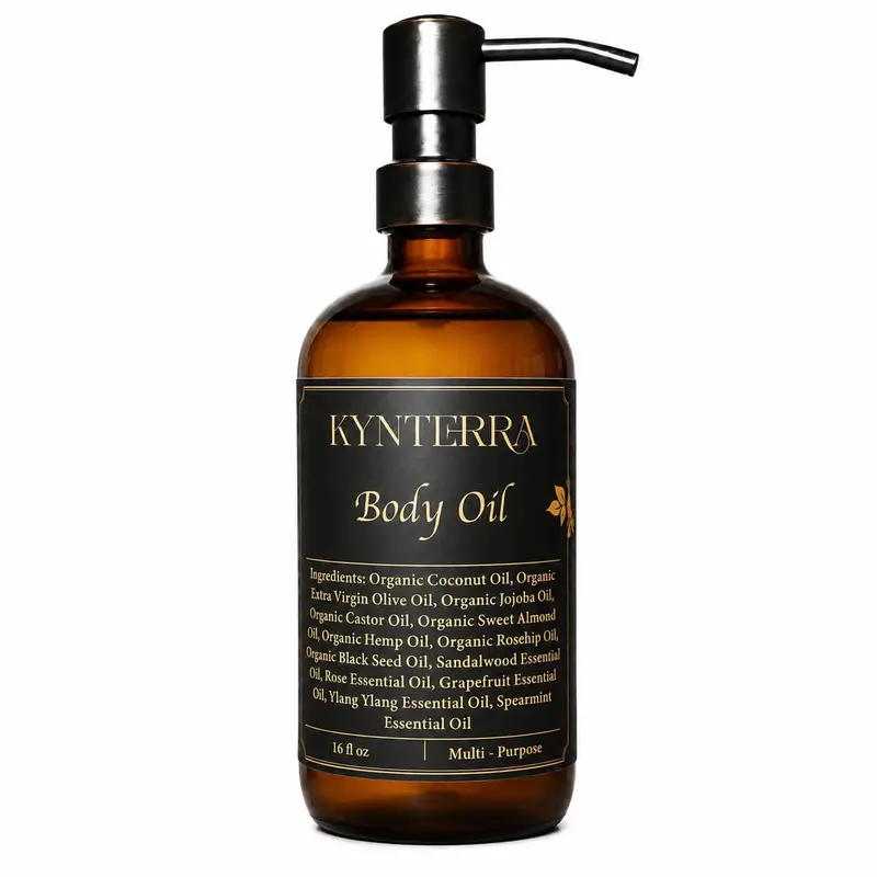 KYNTERRA'S Body Oil Natural Skin Care All Skin Types Multi Purpose