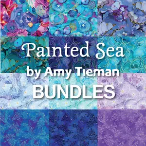 Painted Sea - Fat Quarter Bundles - by Amy Tieman with P&B Textiles