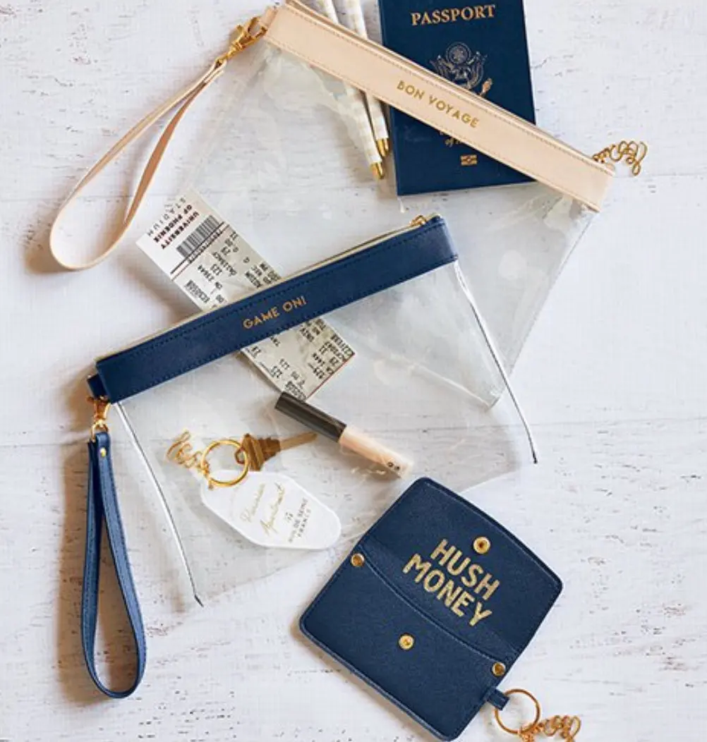 Women's Chic Clear Wristlets, Stylish Clutches for Daily Outings & Casual Events