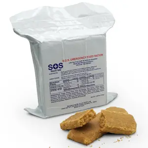 Rations Emergency 3600 Calorie Food bar - 3 Day/ 72 Hour Package with 5 Year Shelf Life, 5" Height, 2" Wide, 4.5" Length, white