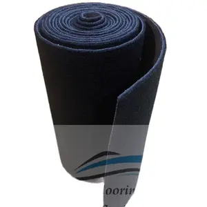 BLACK Ribbed Bunk Carpet / Marine Boat Trailer Runners / Outdoor - 12" x 100'