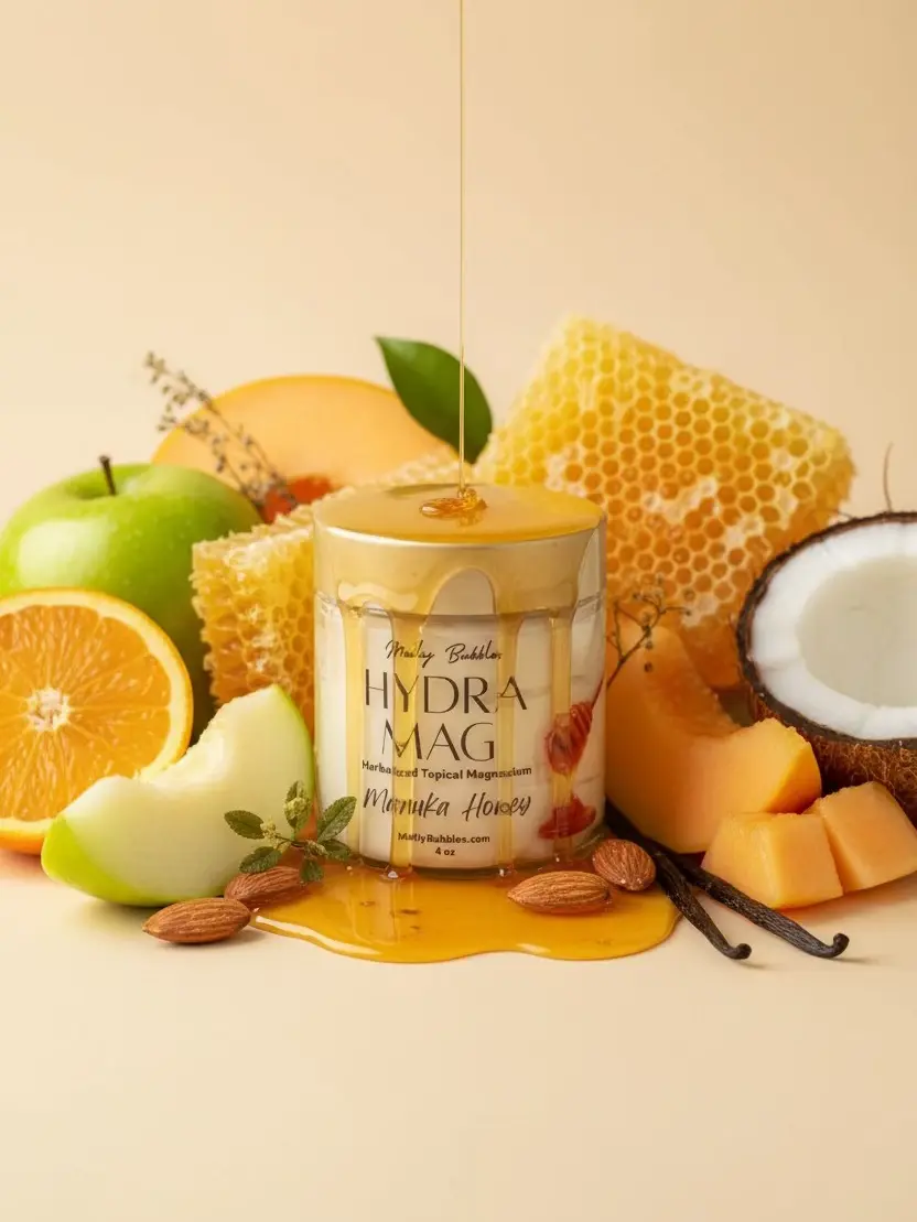 Molly Bubbles Hydra Mag -'Autumn Alchemy Collection' (Herbalized Topical Magnesium) body  Moisturizer