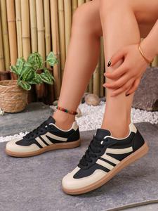 Women Classic German Training Shoes Comfortable Breathable Sneakers Casual Running Shoes for Workout and Running Lightweight Supportive Design