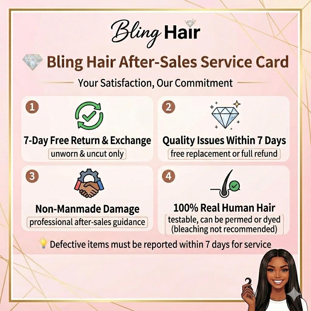 Bling Hair Transparent Ziplock Bag