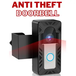 Ring Doorbell Mount, Anti-Theft Video Doorbell Mount for Ring/Blink Camera Doorbell, Adjustable Camera Mount Bracket Accessories for Apartment/Home/Business
