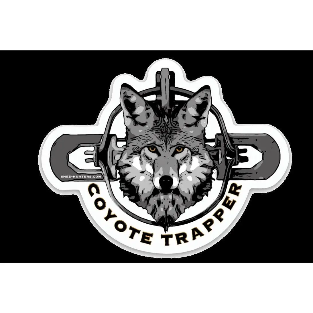 Coyote Trapper Sticker