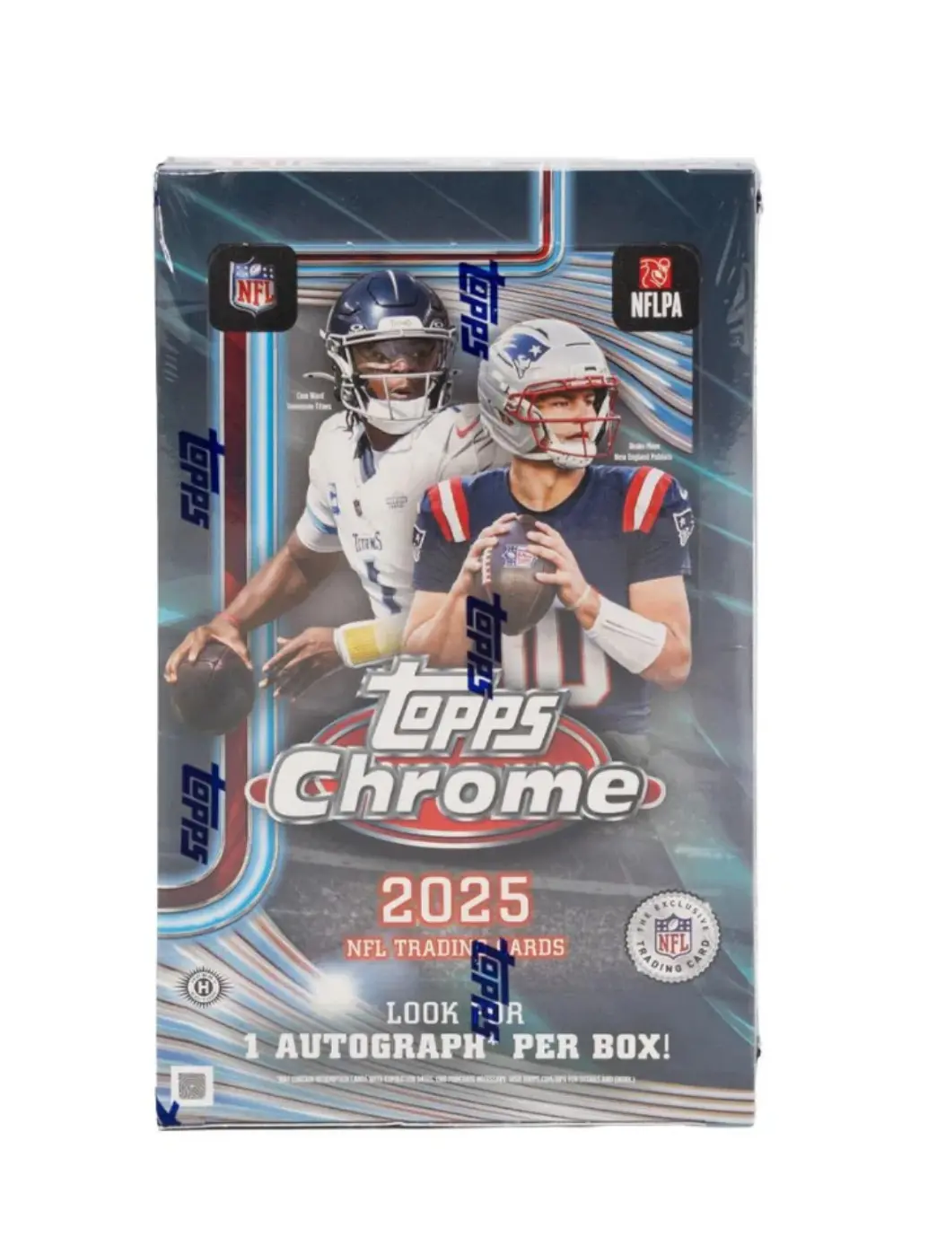 2025 Topps Chrome Football Hobby Box 2025 Topps Chrome Football Hobby Box