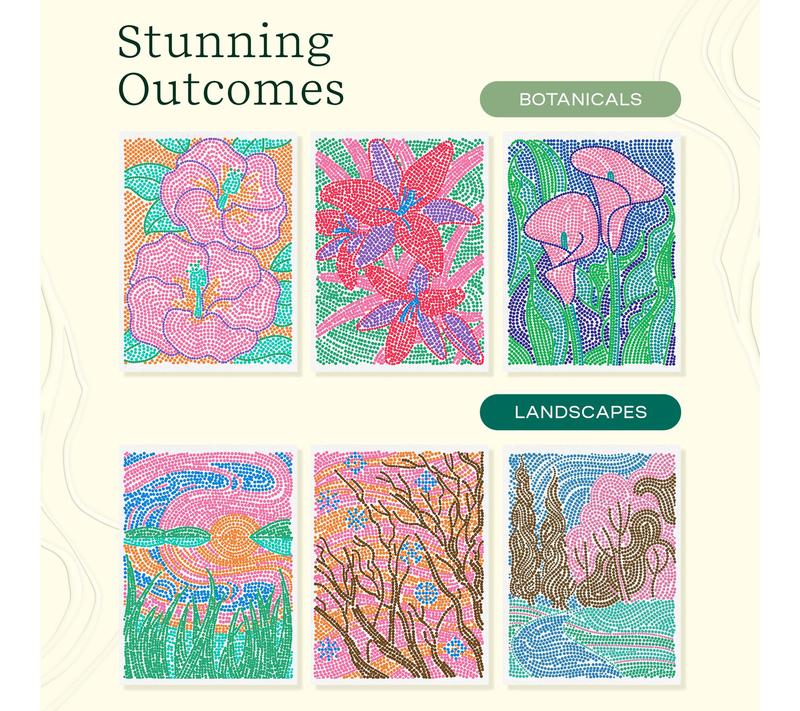 Lifelines Flow Art 2PK - Dot Art