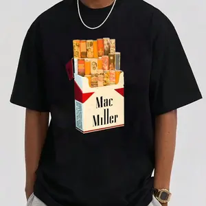 Mac Miller Album Vintage Rap Graphic Tee Shirt Vintage Rap Tea Hip Hop Sweatshirt & Hoodie Unisex Cotton T-Shirt Streetwear Tropical