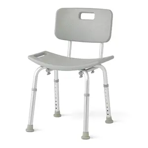 SENROB Adjustable Shower Chair with Back, Non-Slip Bath Seat and Bathtub Bench for Inside Tub and Shower, Sturdy Shower Stool for Adults with High Capacity