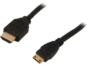 Nippon Labs MHDMI-10 10 ft. Premium HDMI Male to Mini HDMI Male Adapter Cable, Black