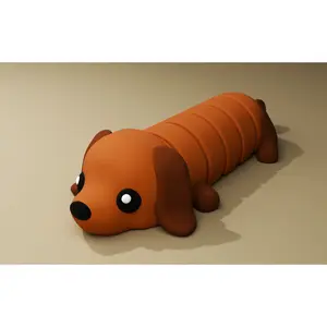 Flexi Pets Long Puppy – The Wiggly, Adorable Fidget Friend! 🐶 anxiety stress toy unique