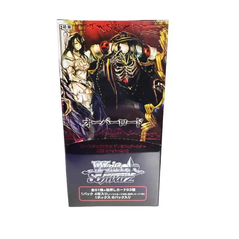 Weiss Schwarz Original Overlord Premium Booster Box Japanese