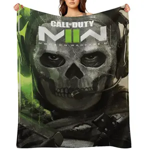 Call of Duty Soft Plush Blanket,Flannel Blanket Throw Blanket for Living Room Bedroom Bed Sofa Picnic kidsD910-270