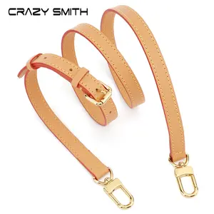 Genuine Leather Bag Strap Replacement Bags Accessories Handbag Adjustable Replacement Crossbody Shoulder Straps for Women & Girls