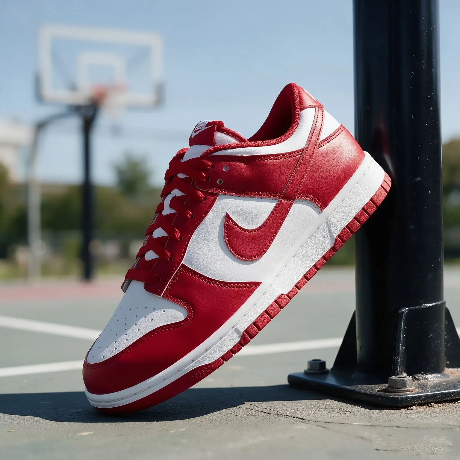 The Nike Dunk Low St. John’s 2025 Men's HF5441-104 New Sneaker