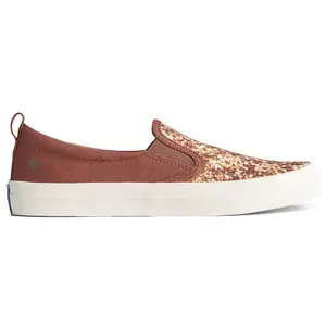 Sperry Womens Good Humor X Crest Twin Gore Slip On Sneakers Shoes Casual - Brown