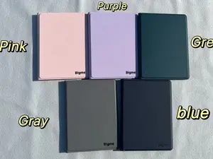 Bigme B6 Magnetic Leather Case. Secure attachment, foldable,  chic pink/purple/grey/green/blue colors, total protection. Elevate your reading device! Bigme B6 6-inch e-book reader Protective Case, Original Protective Cover for B6