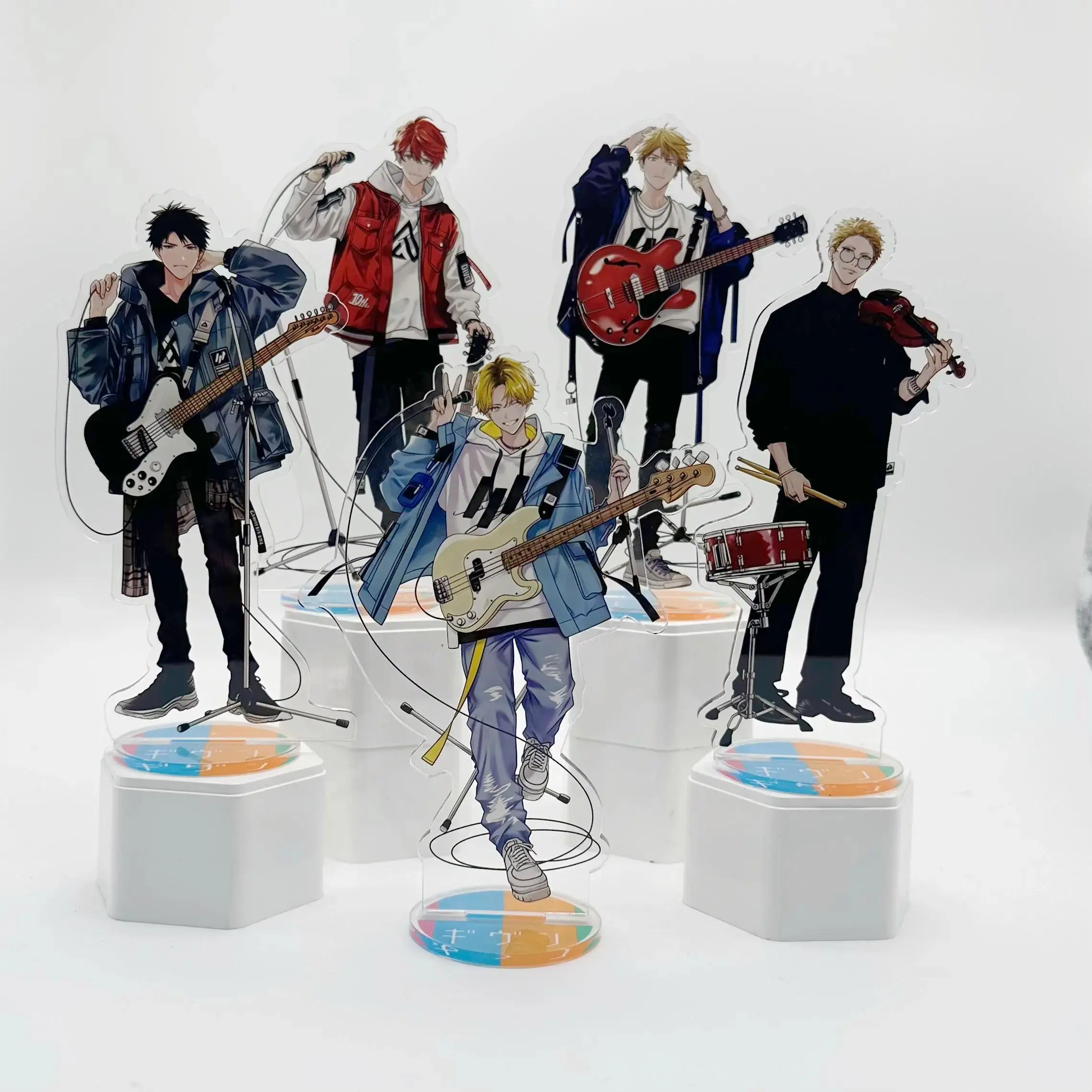 Given Satou Mafuyu Hot BL Anime 15CM Acrylic Stand Keychain Desk Decor Display Figure Cartoon Merch Gift for Friends Fan gift