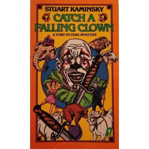 USED Book - Catch a Falling Clown (A Toby Peters Mystery) by Stuart M. Kaminsky (Paperback) - english