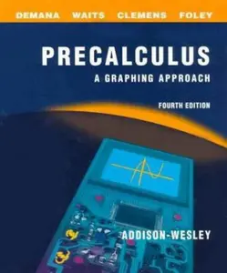 USED-Precalculus: A Graphing Approach by Franklin Demana (Hardcover)