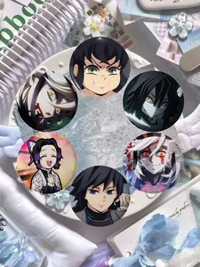 This Demon Slayer brooch set is perfect for bags, jeans, T-shirts, backpacks, and hats. These badges, accessories, and decorative pendants enhance the look of everyday items and make a creative gift. Ideal for birthday gifts or as a festive accessory.