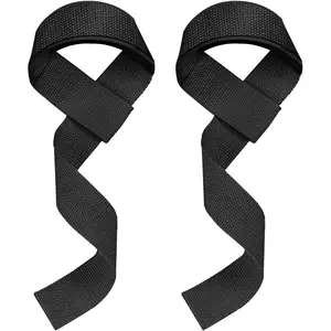 WSAKOUE Lifting Straps, Weightlifting Straps, Deadlift Straps with Padded Neoprene for Power Lifting, Bodybuilding, Gym Workout, Strength Training & Fitness Workout, Resistance