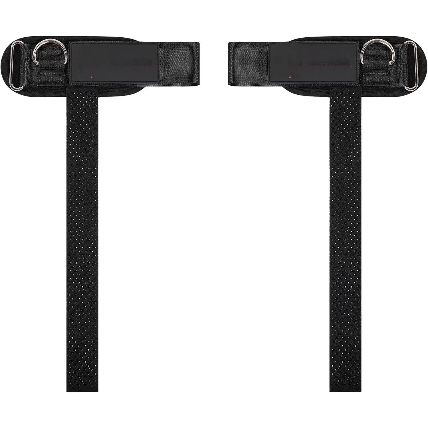 Weight Lifting Straps With Cuffed D Ring, Wrist Support for Men, Heavy Duty Thick Comfortable Lifting Straps, Secure Fit, Enhanced Grip, Straps for Weightlifting & Gym Training, Black