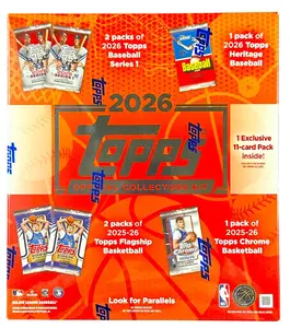 2026 Topps MLB x NBA Collectors Kit Box
