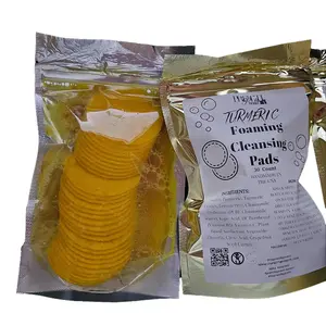 Turmeric Kojic Acid Cleansing Pads for acne and dark spots