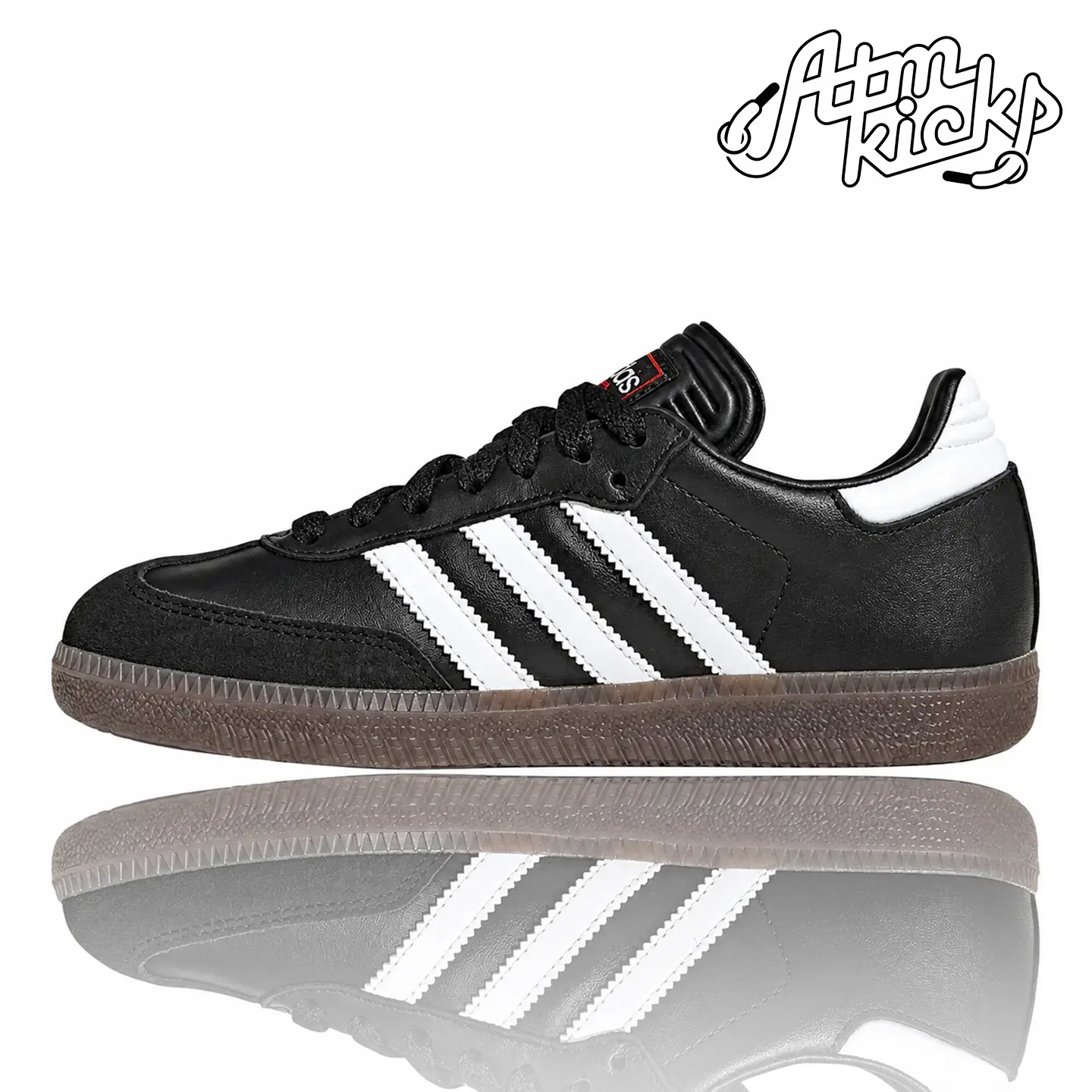 adidas Samba Black None (GS) IF1945 Authentic Shoes Footwear Sneaker Trainer Comfortable Walking Fashion Trending Gift