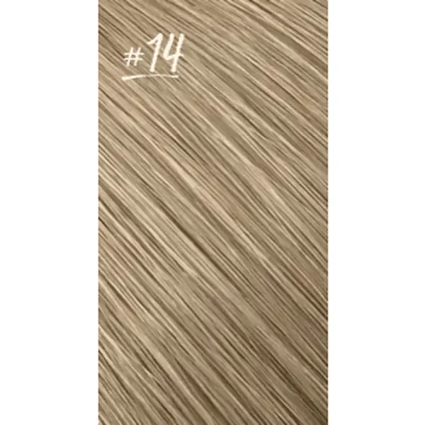 #14 Medium Blonde (Dark Ash Blonde) K-Tip Hair Extensions for Keratin Fusion Installation