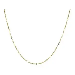 JTV 14k Yellow Gold 0.5mm Cable 20" Necklace