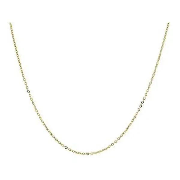 JTV 14k Yellow Gold 0.5mm Cable 20" Necklace
