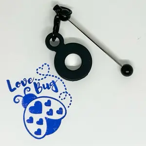 Silicone beadable bar, tumbler straw toppers. A fun way to elevate your Stanley Cup.