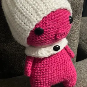 Crochet pig , stuffed animal, Amigurumi