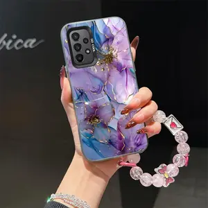 For Samsung Galaxy A33 5G flower suit bracelet phone Case For Samsung Galaxy A33 5G with TPU Shock proof design perfect for popular