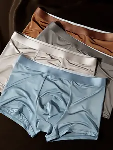 Men's 4 Pack Underwear Boxer Briefs - Breathable Soft Skin-Friendly | Daily Casual Minimalist Stylish Versatile