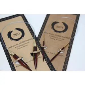 ZEN Rosewood Circular Knitting Needles